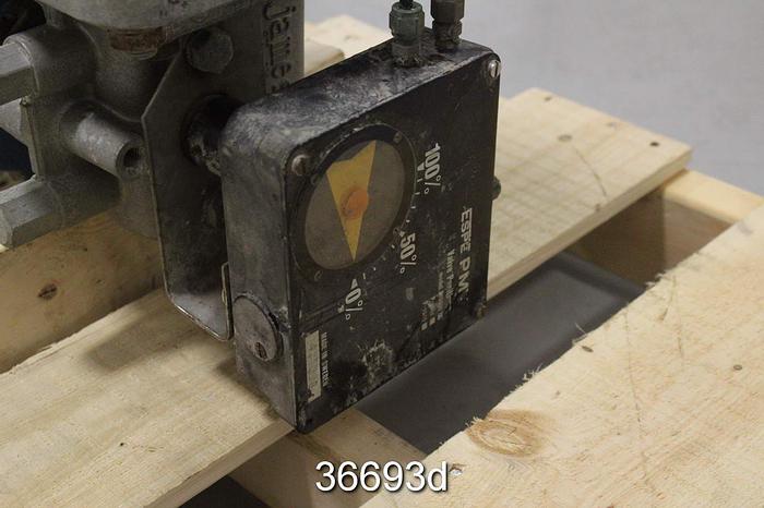 Used Neles Jamesbury 6" Ball Control Valve, 6 7150 21 3600 MT 2 #36693