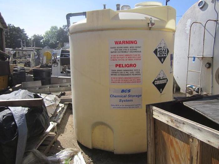 Used Tank, 900 Gallon, PET, 5' X 6', FB/DT #S738841