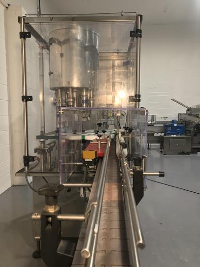 Used King CS120 4 Head Capper