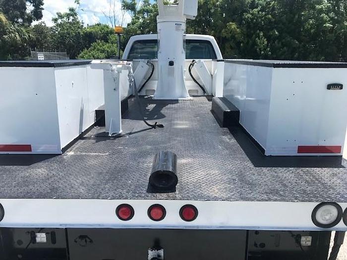 Used Versalift VST40-MH 45ft Bucket Boom on 2015 Ford F550 4x4 Reg Cab Utility Truck – C44902