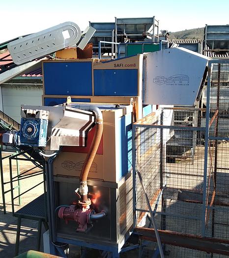 Usado Sistema de limpeza e pesagem de azeitona SAFI COM8