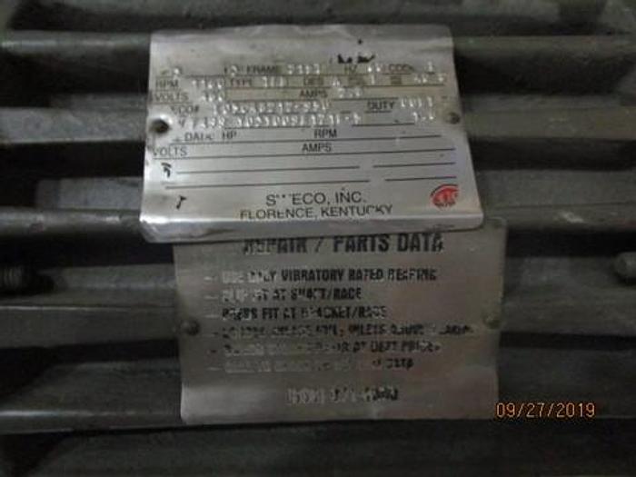 Used 72" SWECO SCREENER - S/S - 1 DECK - TOP COVER