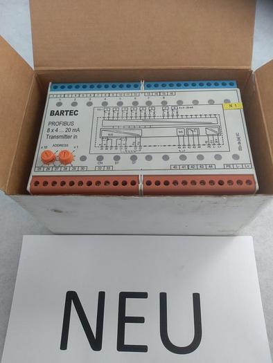 Profibus 8x4 analog 07-7331-2304 Bartec, bis 20mA, Eex, neu