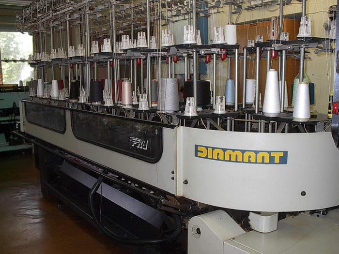 Gebraucht Flachstrickmaschine DIAMANT FRJ-5480/18 E07/206