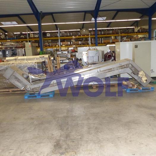 Used gebr. Stollen-Steigförderband FREI FÖRDERTECHNIK