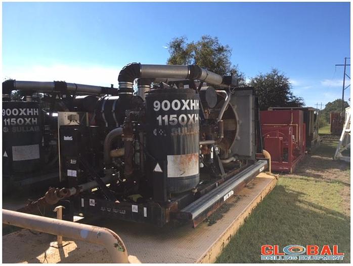 Used Item 0765 : 2008 Sullair 900XHH / 1150 XH Air Compressor 500 PSI