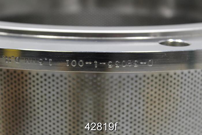 Unused Thune Kvaerner SP-32 Screw Press Basket with 1.5mm Holes #42819