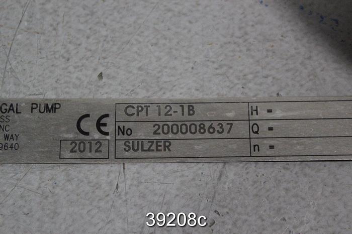 Used Sulzer CPT12-1B Pump Stuffing Box #39208