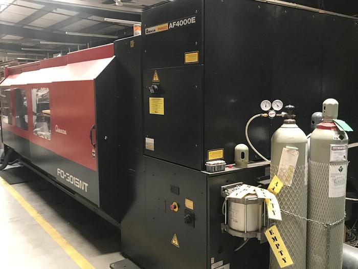 Used 2004 4000 Watt Amada FO-3015NT CNC Laser
