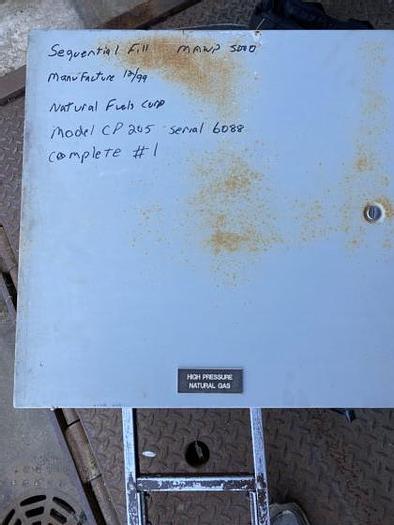 Used Natural Fuels Corporation CNG Sequential Fuel Panels 3 available model CP205