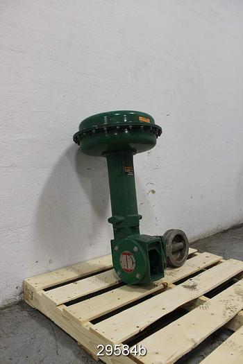 Used Fisher 8560 6" Butterfly Valve #29584