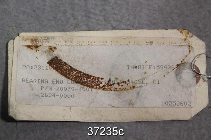 Used Goulds 3405 L Pump Thrust End Cover, 70079 1001 #37235