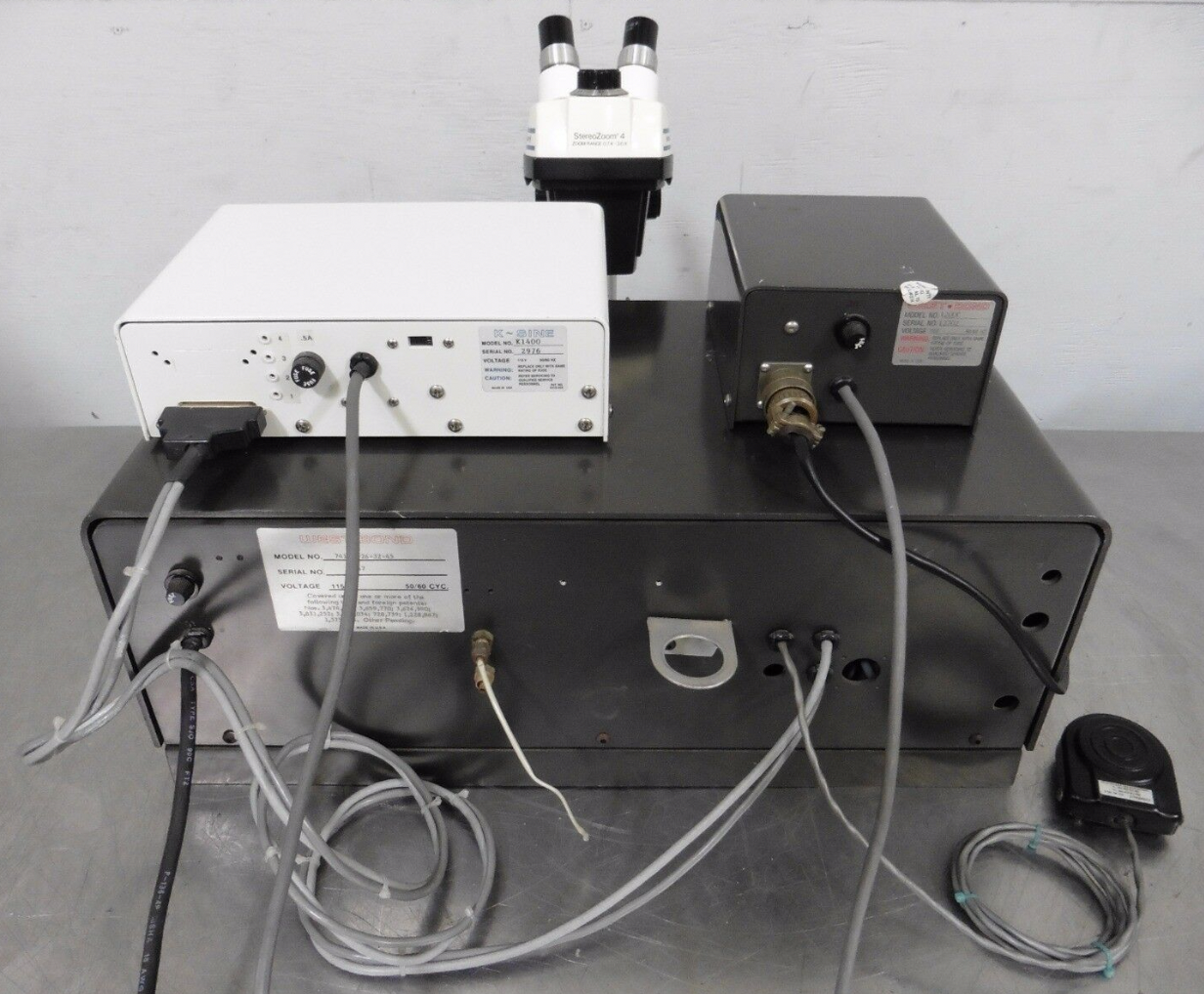 Used West-Bond 7400A Ultrasonic 45° Feed Wedge Wire Bonder (refurbished)