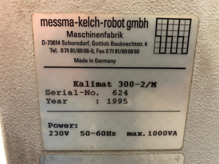Gebraucht 1995 KELCH  Kalimat 300 - 2 M