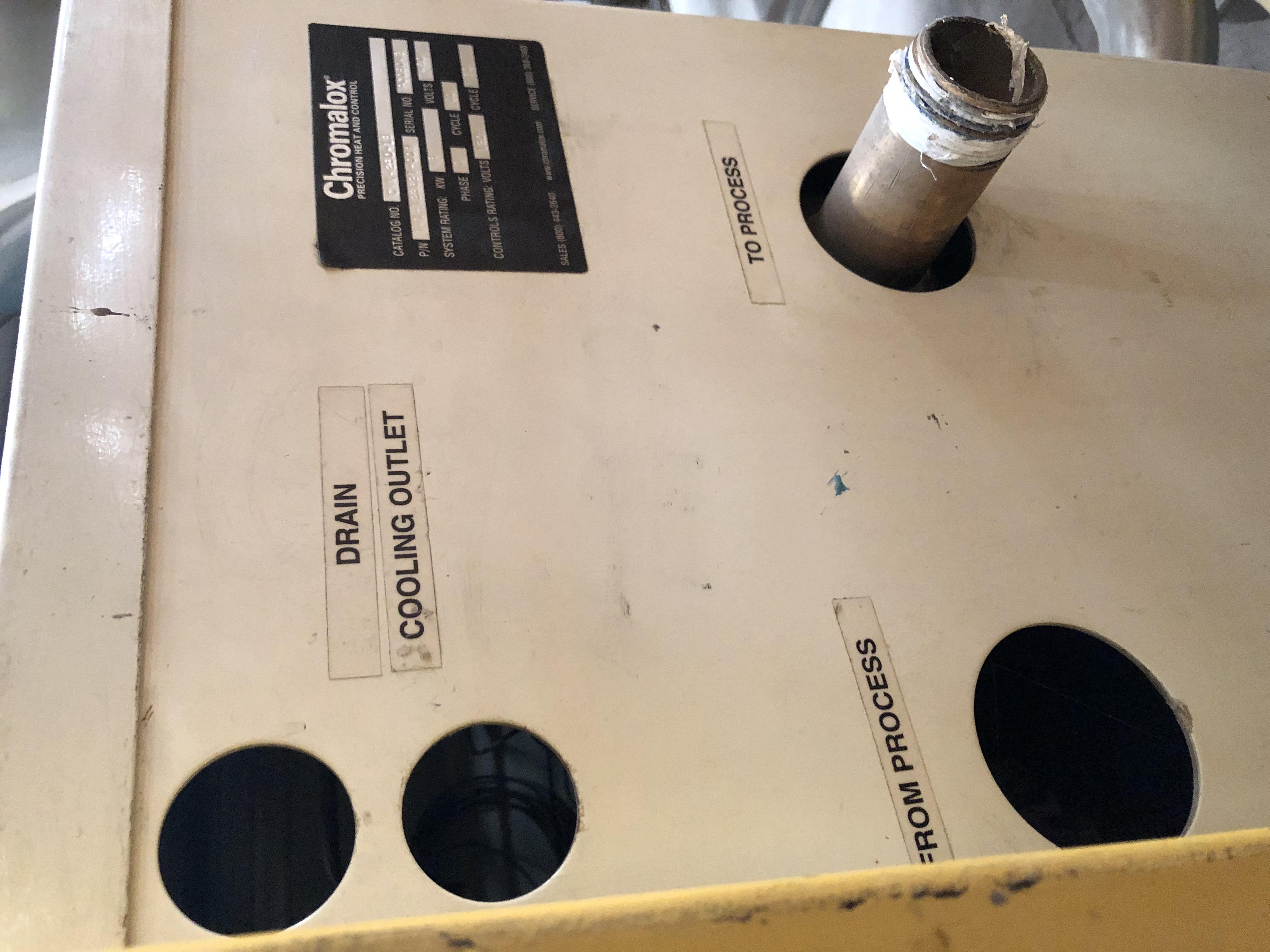 Usado CHROMALOX CMX WATER CIRCULATING HEAT TRANSFER SYSTEM