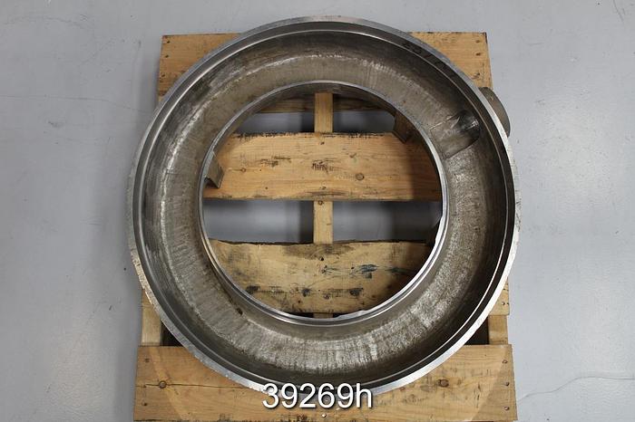 Used Bird 10 Pressure Screen Reject Gutter #39269