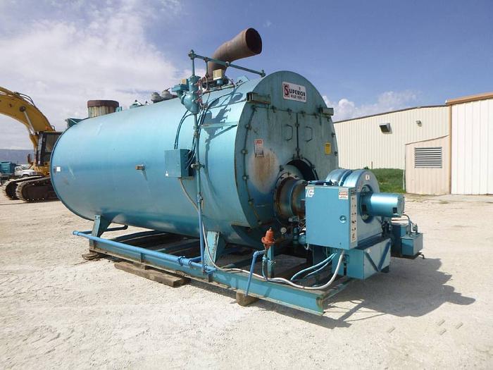 1992 SUPERIOR Boiler 15 PSI Skid Mounted Low Pressure Boiler