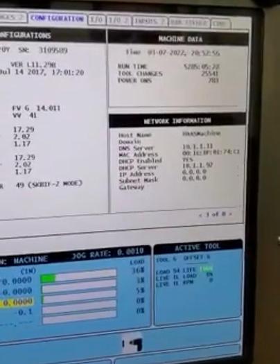 Used 2018 HAAS ST-20Y CNC Turning Center with Y-Axis and Live Tooling