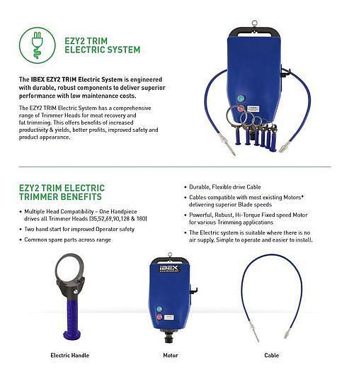 2024 IBEX EZY 2 Ttrimmers Electric and Pneumatic