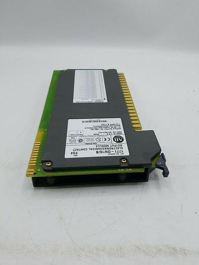 Used 1771-OW16/B Rev F04 Allen Bradley Electromechanical Contact Output Module