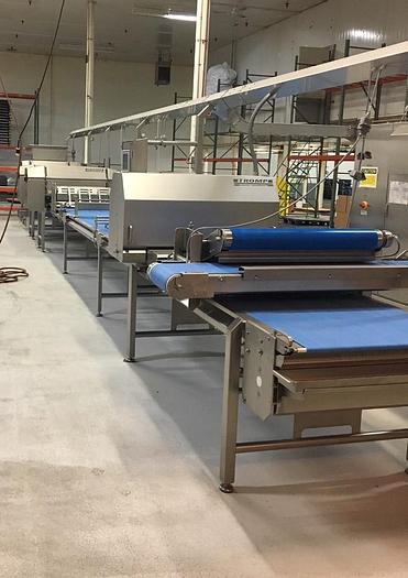 Used Cutter, Slab Line, Bread, Tromp, Mdl 10711, S/st, #A742388