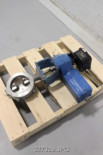 Used Neles Jamesbury L15CMP08AACA 8" Air Operated Butterfly Valve #32732