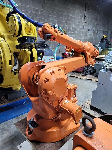 Used ABB IRB 2400L Industrial Robot with IRC5 controller and positioner