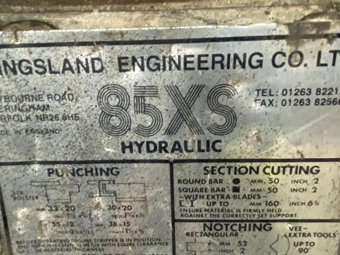 Used Kingsland 85XS Ironworker