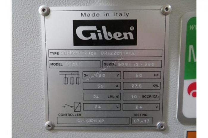 Used Giben Sexionatrice Orizzontale