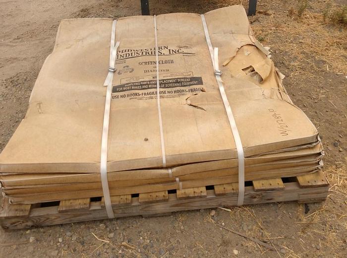 Used Screen, Sweco, 60", S/st, Midwestern, Screen Only (4) #S743244