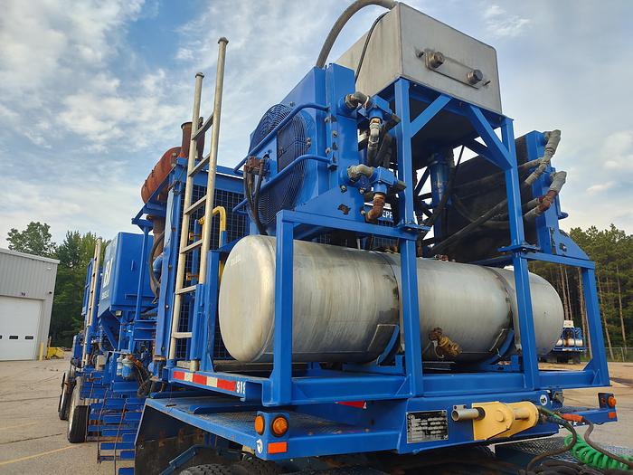 Used 2014 Cement Double Pump Trailer, BJ