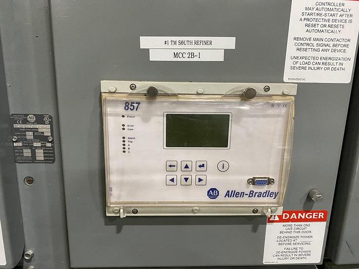 Used ALLEN BRADLEY MOTOR CONTROL STATION 7012480-002-11