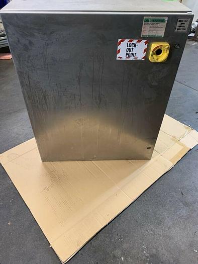 Used HOFFMAN CSD363012SS stainless steel , 36" H x 30" W x 12" D HAVE 2 TO SELL