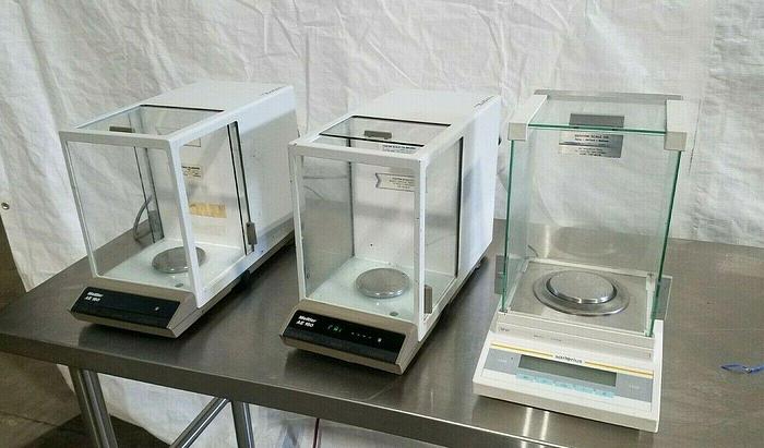 Used 3 Digital Lab Weight Scales Mettler AE160 Sartorius BP61 All Not Working