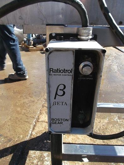 Used Conveyor, Belt, 6" x 16', S/st, Slat, 1/2 HP, PortableConveyor, Belt, 6" x 16', S/st, Slat, 1/2 HP, Portable #S740289