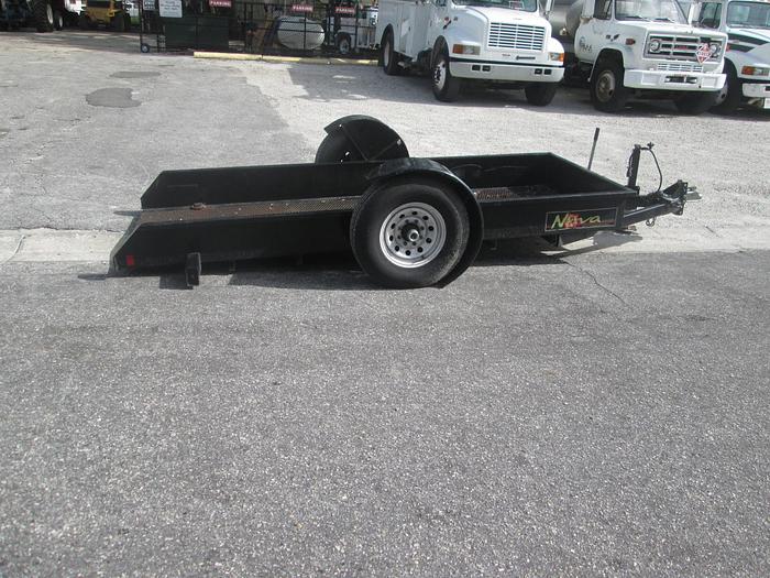 Used 2015 Midsota Nova Low Profile Tilt Trailer