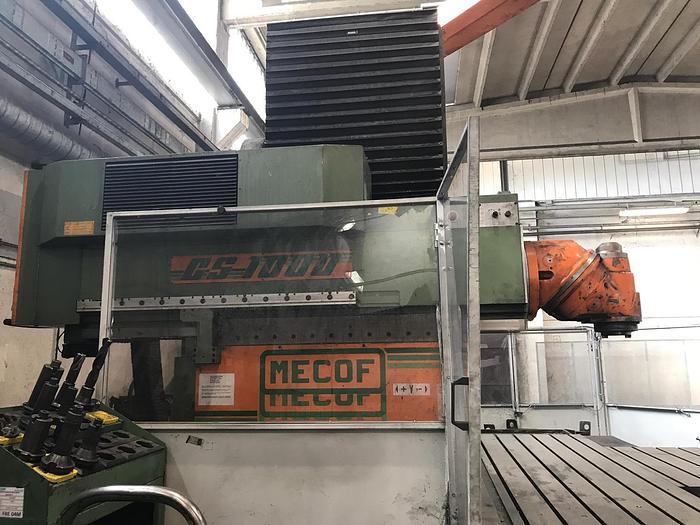 Used MECOF CS 1000/A CNC BED MILLING MACHINE