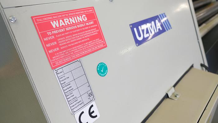 Used UZMA SAHINLER 2050 x 180 4 roll hydraulic bending roller  2018 