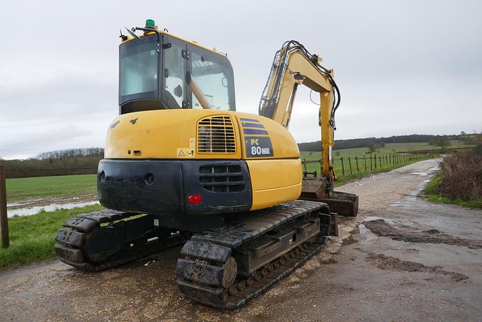 Used 2015 KOMATSU PC80 MR-3