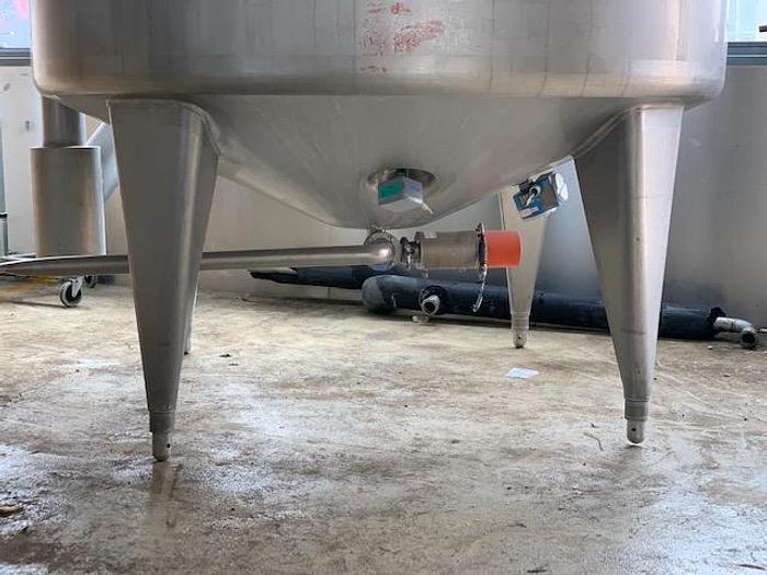 Used 1993 Rustfri 6200 liters procestank