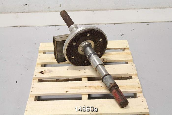 Used Sprout Waldron 12" Shaft And Rotor Assembly #14560