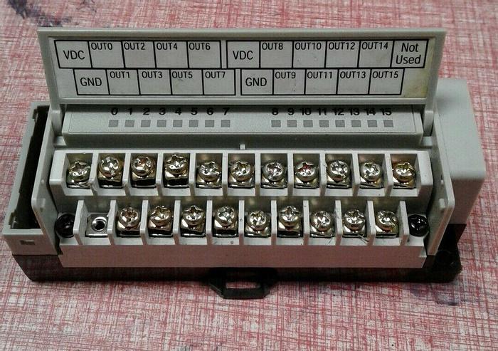 Used ALLEN BRADLEY 1791D-0B16PX SERIES D COMPACT BLOCK I/O DEVICENET OUTPUT,
