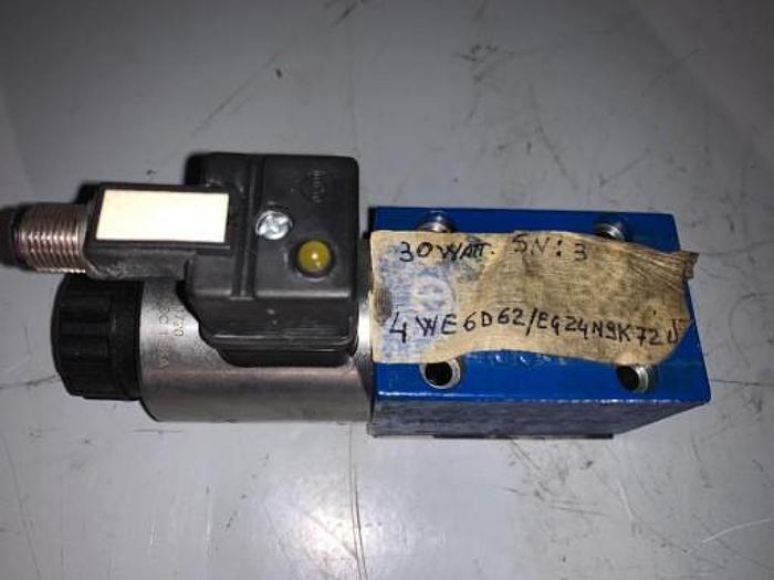 Used Bosch Rexroth 4WE 6 D62/EG24N9K72L Control Valve/