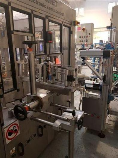 Used 2004 Borgo Rototichet Self Adhesive Rotary Labeller