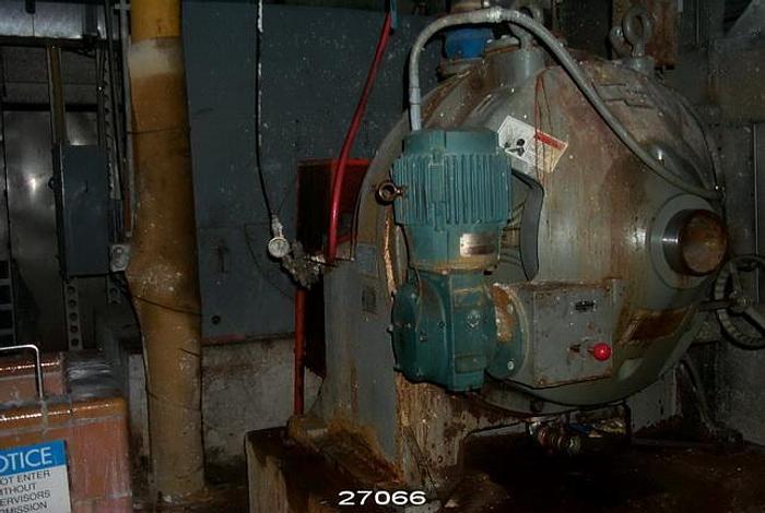 Used Beloit Jones DD4000 Beloit Jones Double Disc 34" Refiner 4000 Series, With 1000 Hp Toshiba Motor #27066