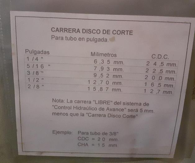 Usado Curvadora de tubo MARGUA EC-16