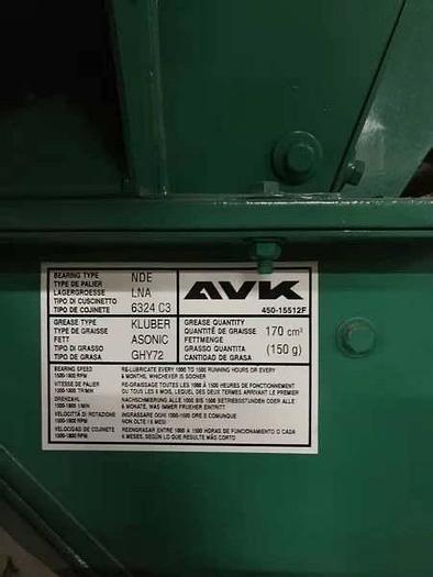 Used Cummins generator very low hours with Stamford alternator