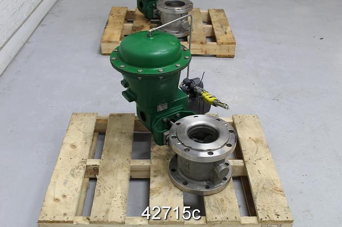 Used Fisher 6" V150 Series B Vee-Ball Valve #42715