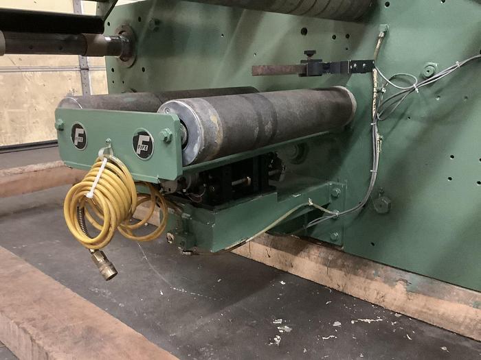 Used 20" STANFORD MODEL 152 HD REVERSIBLE DOCTOR MACHINE SHEAR SLITTING ALLEN BRADLEY DRIVE - PENDING