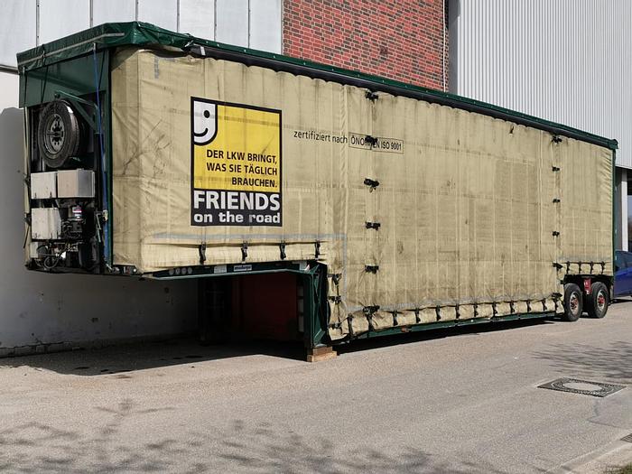 Gebraucht 2 Achs-Tiefbett-Sattelanhänger MEUSBURGER MPS-2